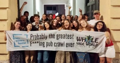 Zagreb: Pub Crawl, 1-Hour of Unlimited Drinks, & Club Entry - The first hour: unlimited drinks plus games that move fast