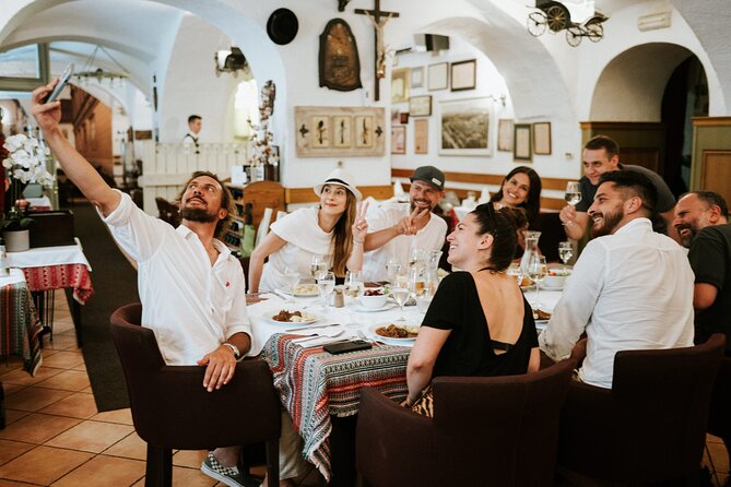 Zagreb Restaurants Food & Wine Tasting with Old Town Walking Tour - Dolac Market: eating like the city shops