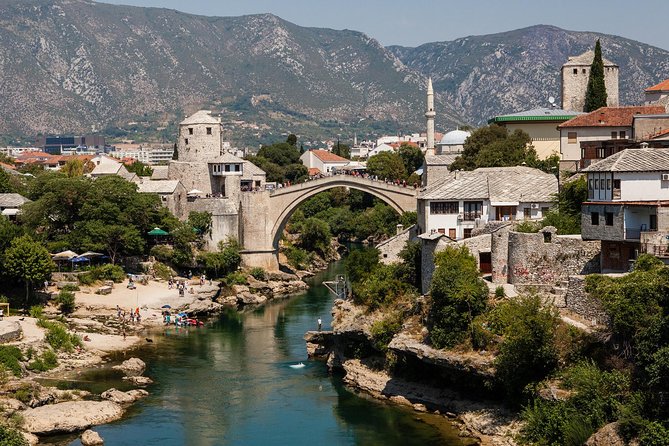 Zagreb to Dubrovnik via Plitvice Lakes NP, Split & Mostar: 3 - Day Private Tour - Mostar’s Old Bridge Area: Ottoman-Style Streets and a Big Cultural Intersection