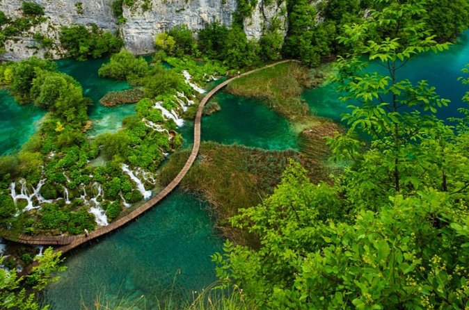 Zagreb to Split private transfer with National park Plitvice lakes guided tour - Train and electric boat routing: how the park loop feels in real life