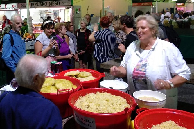 Zagreb Walking Food Tour - Sightseeing - Dolac Market Visit - Dolac Market visit: the heart of daily Zagreb food