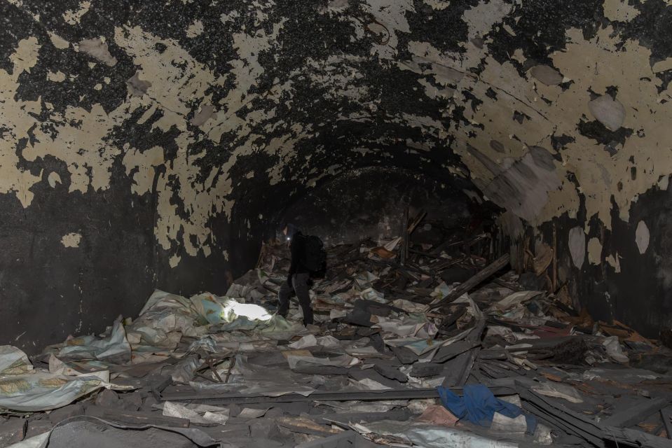 Zeljava Airbase: History and Adventure Tour - Inside the tunnels: 3 km of dark, dust, and damaged rooms