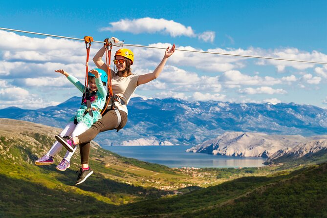 Zipline Experience Krk - The monkey-style baby zipline: training that makes the real runs easier