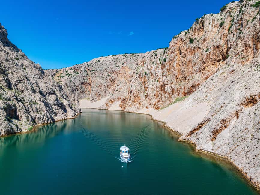 Zrmanja river & 3 Croatian seas boat tour - Zrmanja River canyon for 9 km: cliffs, turns, and the Winnetou point