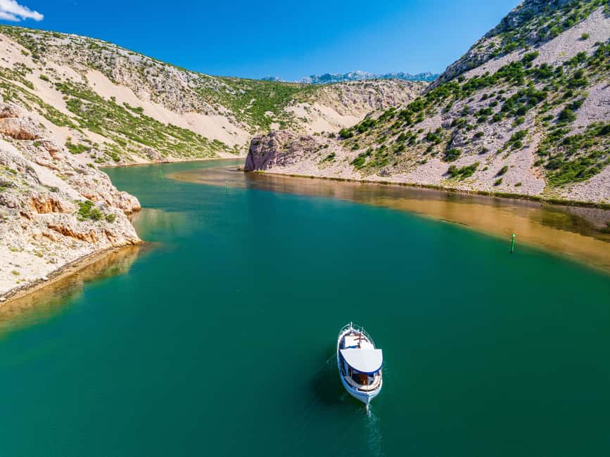 Zrmanja river & 3 Croatian seas boat tour - Sailing toward Karin Sea: the three-seas angle that keeps it memorable