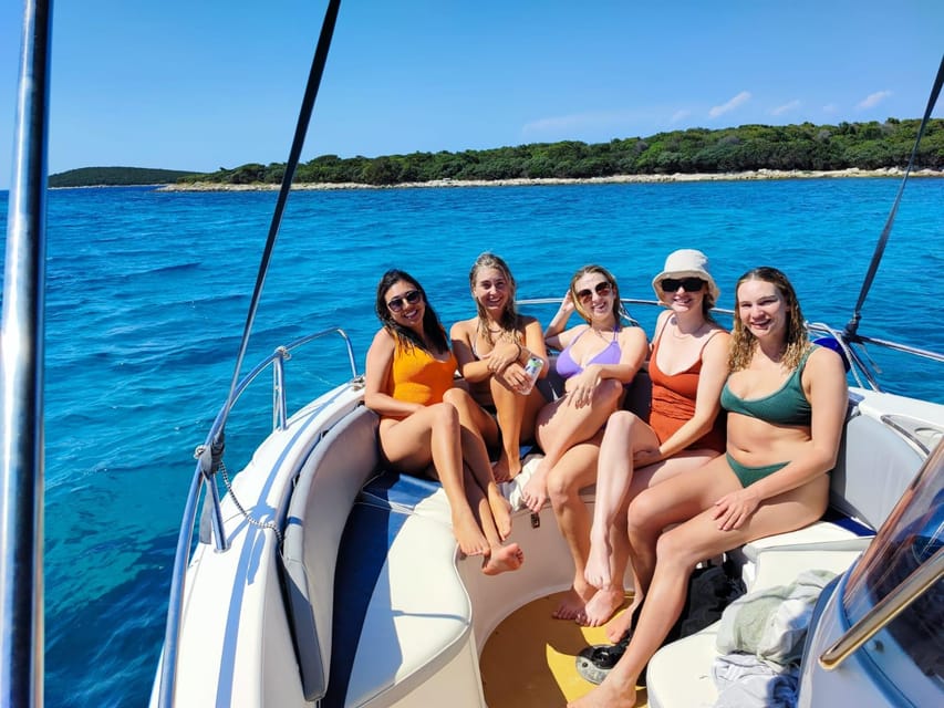 ★ Zadar: SpeedBoat Tour to 3 Islands - Swimming & Snorkeling - The First Cruise and the Secret Swim and Snorkel Stop